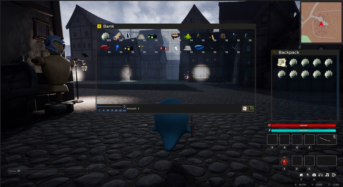 Whispers from the Alpha... ✨

Check out the new Bank system in all its glory.

Can you spot something else that's new? 

#PhantasmaOnline #Solana #Web3Gaming