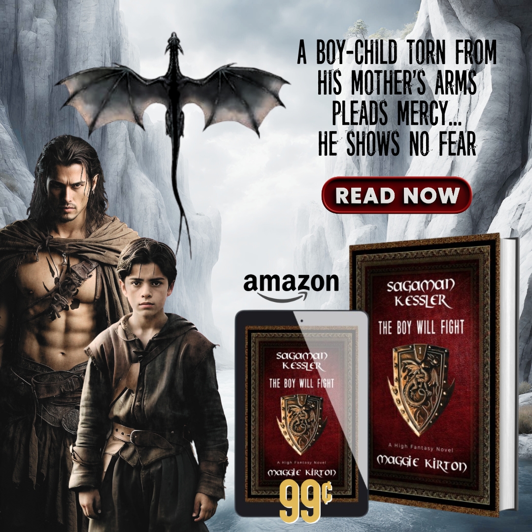 Jaimys Fosse holds many dangers... but Kessler and Shai meet a few friends along the way to help them reach Dreki Isle. #99cents ⚔️ mybook.to/sagamankessler1 A high #fantasy adventure full of heart and unforgettable characters. Get your copy now! @MaggieKirton57 #amreading #Sagaman