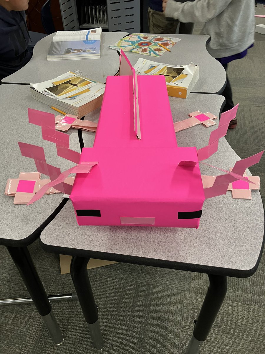 LimbKenneth's tweet image. Students made piñatas, and the class measured their #volume and surface area.  #mathlearning #artsintegration