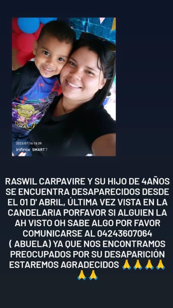 LimonActivo's tweet photo. Desaparecida 👆🏼 https://t.co/vScMXLHxvn