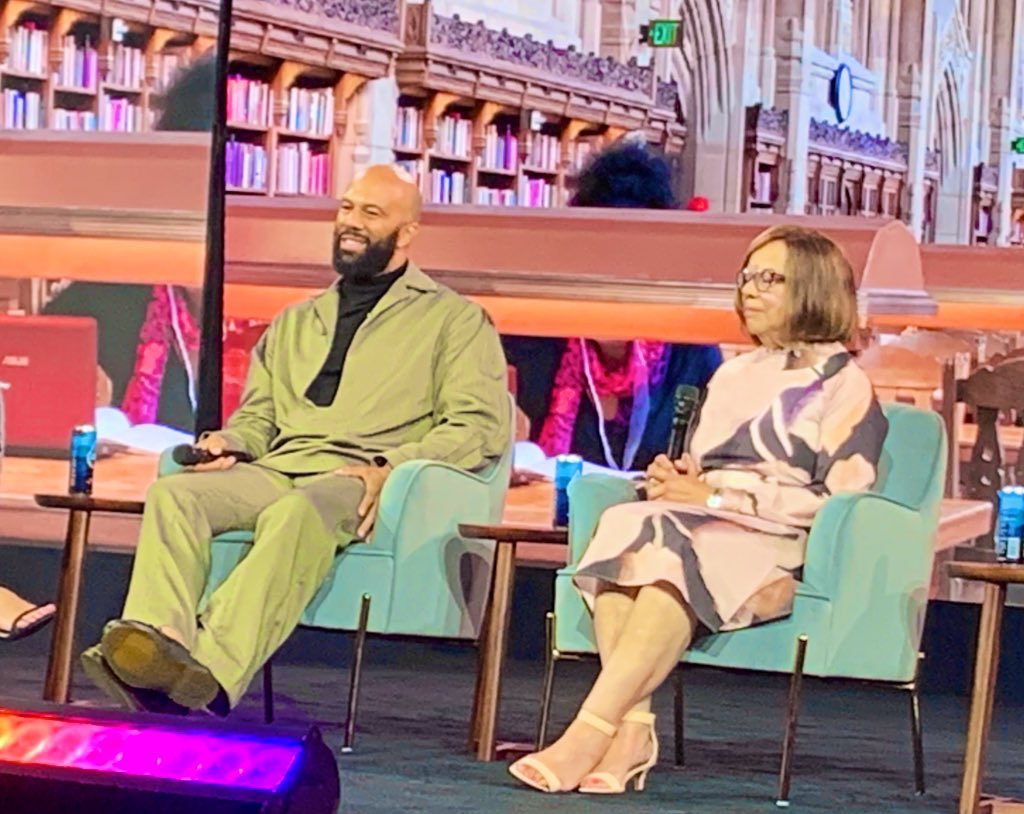 “Be present….be intentional with your humanity.” -Common @common 

#ASUGSVSUMMIT 
#WeLeadEd #Edleaders #Edleadership #Satchat #atPromise #SEL