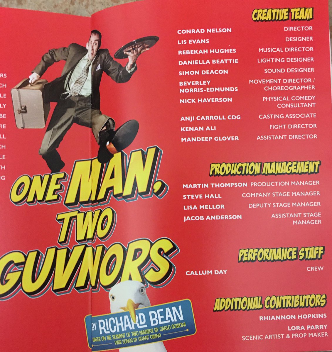 Beverley Norris-Edmunds (@edmunds_norris) on Twitter photo Fantastic Press night for this very funny show,
‘One Man Two Guvnors’ great music, great comedy,Great team on and off stage, congrats everyone 👏👏👏👏
<a href="/ctbnelson/">conrad nelson</a> <a href="/bexjhughes/">Rebekah Hughes</a> <a href="/NewVicTheatre/">New Vic Theatre</a> Fantastic Press night for this very funny show,
‘One Man Two Guvnors’ great music, great comedy,Great team on and off stage, congrats everyone 👏👏👏👏
<a href="/ctbnelson/">conrad nelson</a> <a href="/bexjhughes/">Rebekah Hughes</a> <a href="/NewVicTheatre/">New Vic Theatre</a>