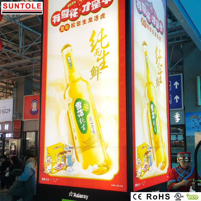 AndyKin59949768's tweet image. Frameless fabric SEG light box is ideal when you want to highlight the faint softness of an image. The process requires printing an image on fabric and inserting it into an aluminum frame.
#SEGLIGHTBOX #FRAMELESSLIGHTBOX
illuminated-signage.com/display-12-285…