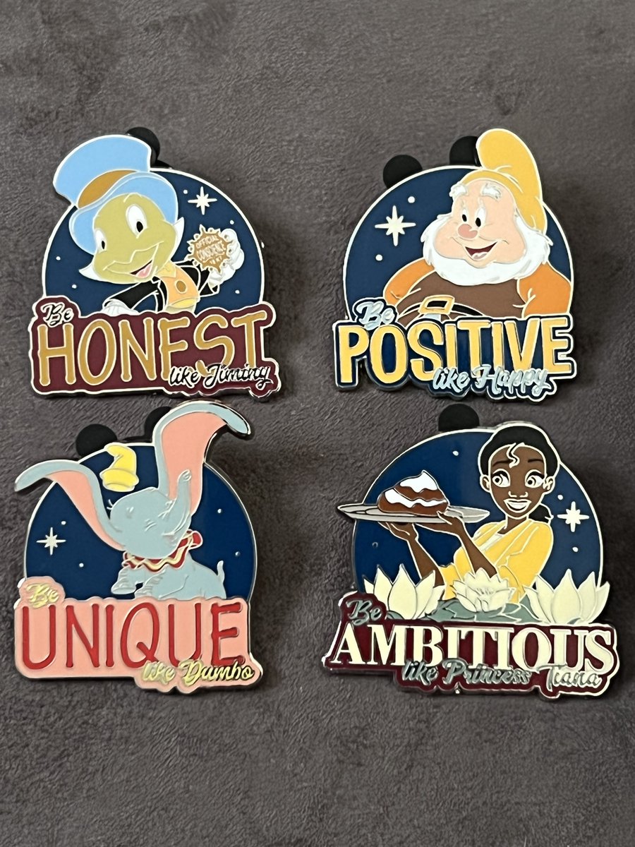 Disney #B You Mystery Pins 2021 LOT of 4 #Dumbo #PrincessTiana #Happy #JiminyCricket FREE SHIP

#disneypintrading #disneytradingpins #disneypinsforsale #disneymysterypins #blindbox #mysterypins #disneycollectibles #disneyparks #pintrading #ebayfinds 

 ebay.com/itm/2667725376…