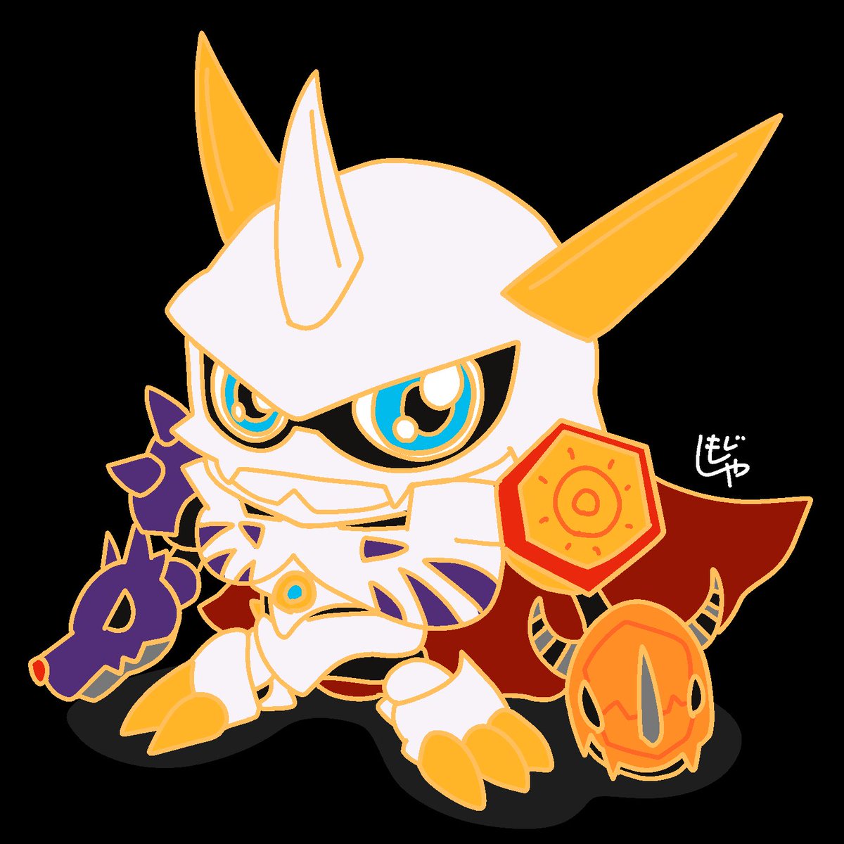 ちびオメガモン
#デジモン #Digimon