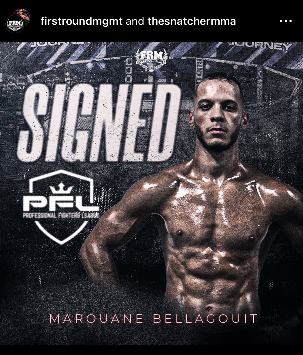 El hamdolillah i’m signed to the PFL mena tournament ⚡️