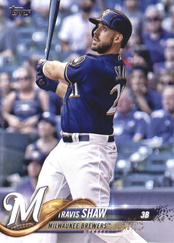 Happy 34th birthday to 2017-2019 and 2021 @Brewers third baseman @travis_shaw21. The Mayor of Ding Dong City hit 76 bombs and drove in 231 during his 4 seasons in Milwaukee including back to back years of 30 plus home runs during his first two seasons with the Crew.