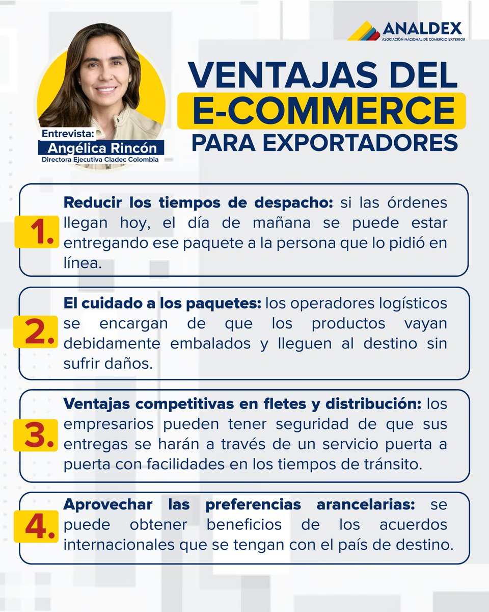 Analdex Colombia tweet media