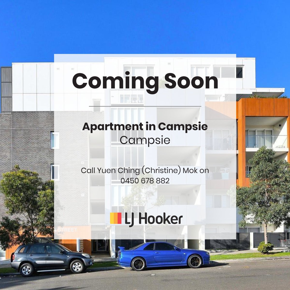 Coming soon
2 bedroom apartment in Campsie
Call Yuen Ching (Christine) Mok on 0450 678 882
LJ Hooker Hurstville

#LJHooker #LJHookerHurstville #YKWYK #YouKnowWhenyouKnow #Hurstville #LouieJovcevski #YuenChingMok #GengisKokden #LingfengZhou #TravisJovcevski #comingsoon #campsie