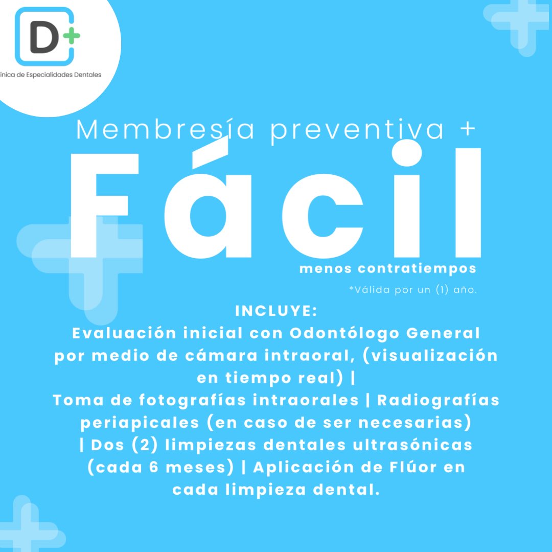 cdphnd's tweet photo. 🧐¿Y vos ya tenés tu Membresía Preventiva +?

✍🏻Adquirila contactándonos al 9786-1256 o en este link hoy https://t.co/spjHo3tmzI

🫶🏻¡Nuestro enfoque es salvar tu sonrisa y salud bucal sin dolor! 

📍Plaza Ciudad Nueva 

#DentalPlus #Honduras #Odontólogo #VuelveASonreír https://t.co/C2mg7AWMZX