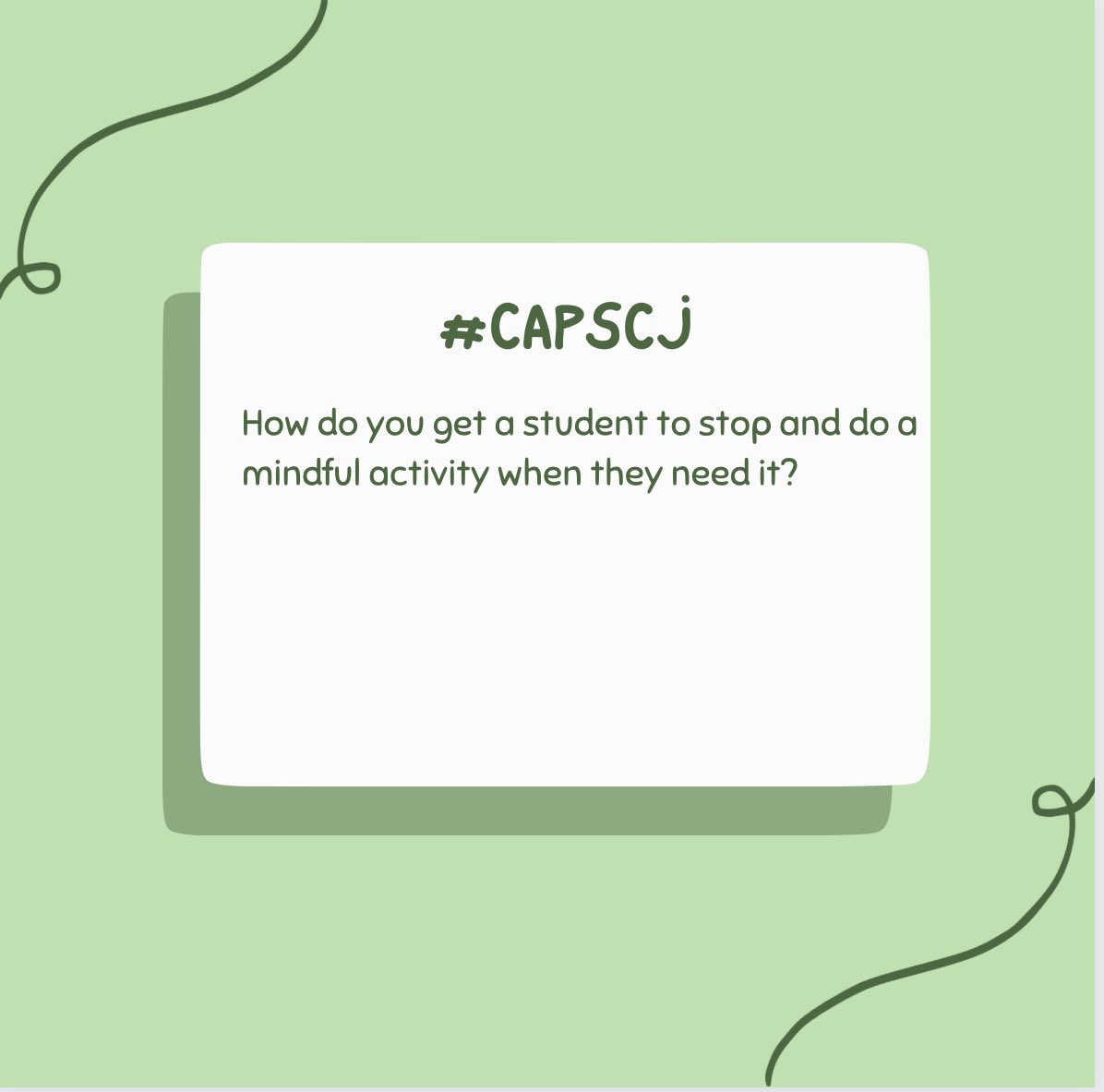 CJLuckeyDope's tweet photo. Okay #educators and #counselors Here is question #2 #CAPSCJ https://t.co/lqCpX9ueFO