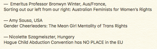 Feminist Question Time -Saturday 20 May 3pm UK time, a women-only webinar. This week! @KnownHeretic @NicolettaHoffm If you haven't, register here us02web.zoom.us/webinar/regist…