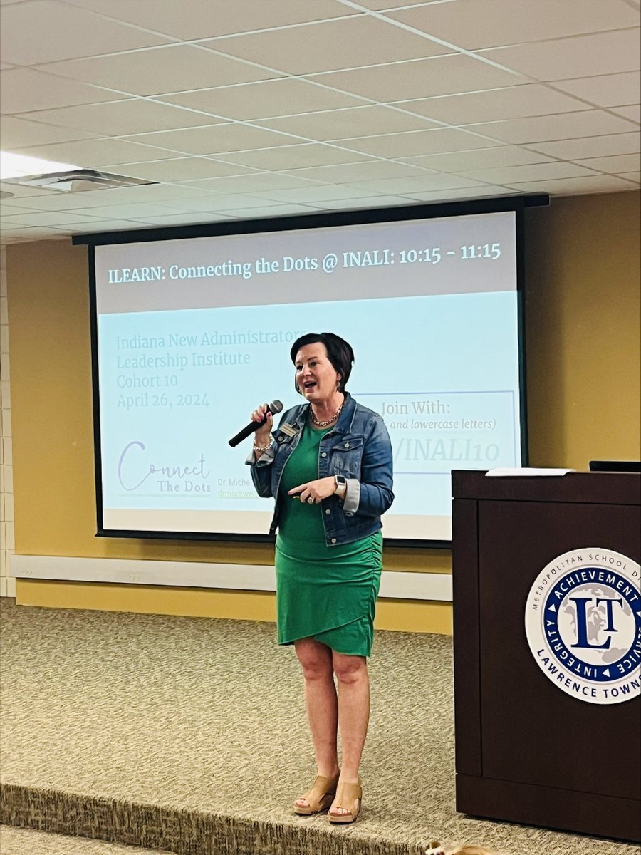 ILEARN Assessment presentations are my favorite! Today I got to geek out with principals in Indianapolis. #InstructionalLeaders