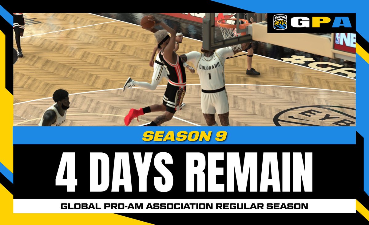 🗣️4 Days Remain in Season 9 Regular Season!

🚨All Games must be submitted by Friday 11:59pm CT!🚨