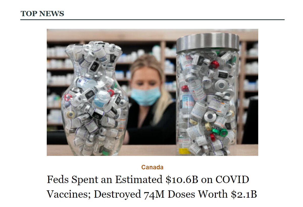 Pre-purchase of unsafe, ineffective COVID-19 vaccines and the appropriate destruction of unwanted, unused vials will go down as one of the most expensive public health blunders of all times. Vaccine companies should pull products and return the money to governments.