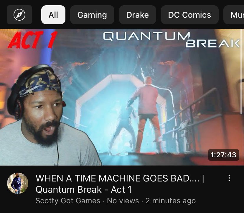 WHEN A TIME MACHINE GOES BAD.... | Quantum Break - Act 1 youtu.be/YWTZnojNjjw?si… via <a href="/YouTube/">YouTube</a>
