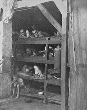 Inhumane conditions at Buchenwald, 16 Apr 1945

#ww2 #wwii #worldwar2