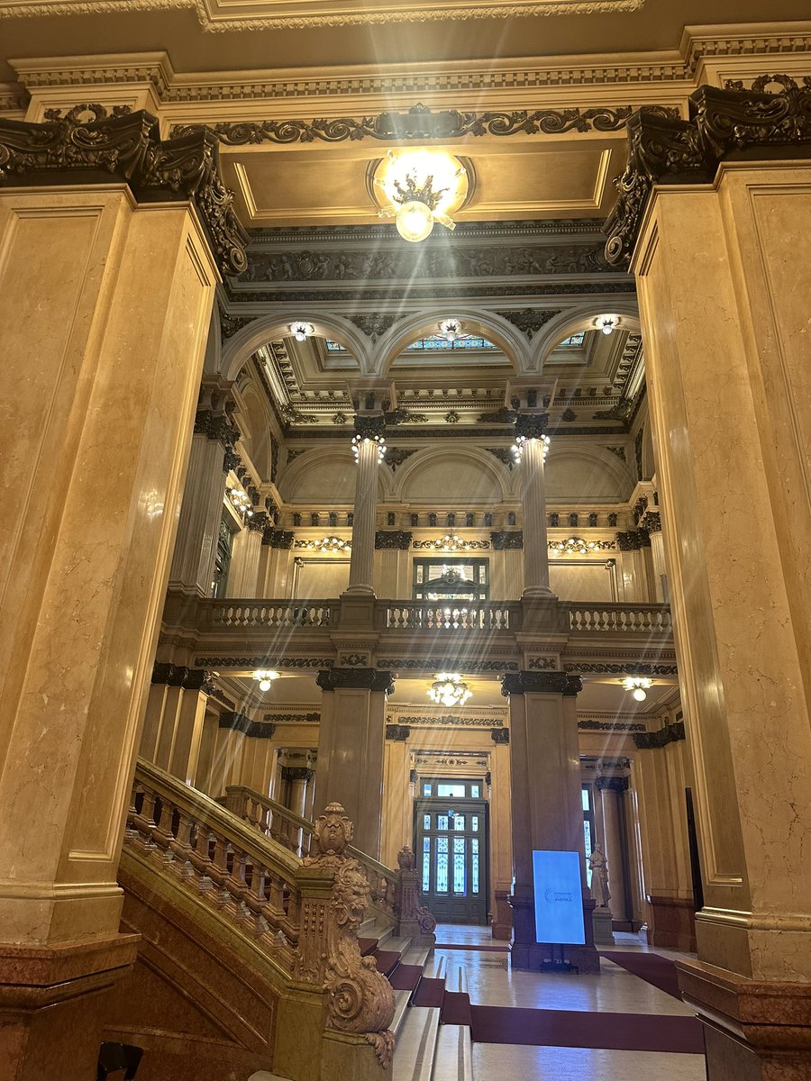 Ended the day with a tour to the historic teatro colon, one of the ten best opera house in the world! Good bye Buenos Aires 🇦🇷! Thankful and grateful 🙏🏽@ISNkidneycare. Going back home with such amazing memories. ✈️ #ISNWCN en.m.wikipedia.org/wiki/Teatro_Co…