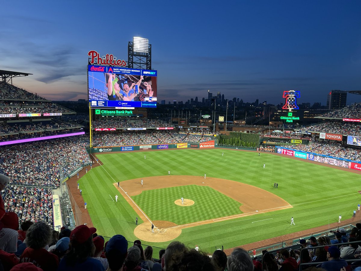 The weather has turned perfect for a night game in South Philly