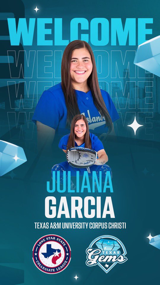 lonestarleague's tweet photo. Welcome to the 2024 Texas Gems, @juless133 from @IslandersSball coming to the Lone Star State Collegiate League this summer season for the GEMS!💎

Players Register:🔽
https://t.co/1Tmkk5LYwG https://t.co/k37CCAhLO5