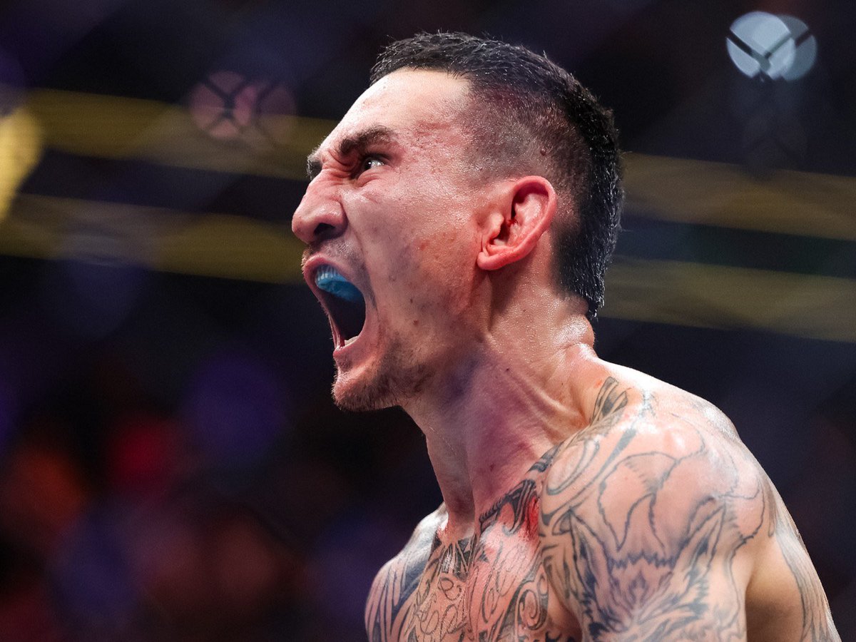 MMAHistoryToday's tweet photo. “The last time I checked, gladiators didn't walk around with a scale asking what weight you was”

- Max Holloway https://t.co/joQYZHizf6