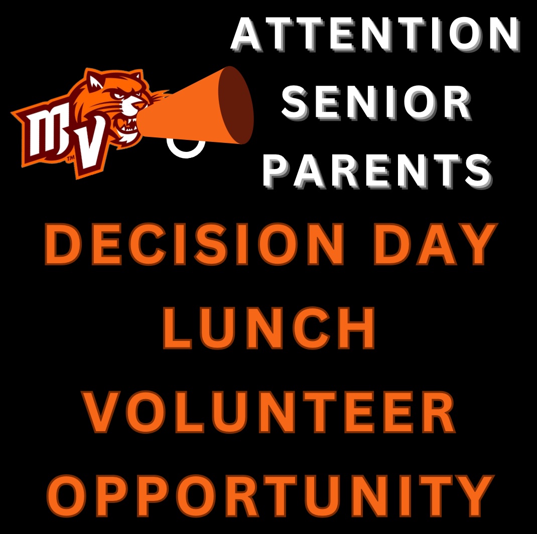 5 volunteer spots remaining! Enjoy your Wildcat and their friends while helping us serve senior lunch on May 1st. Message for details.