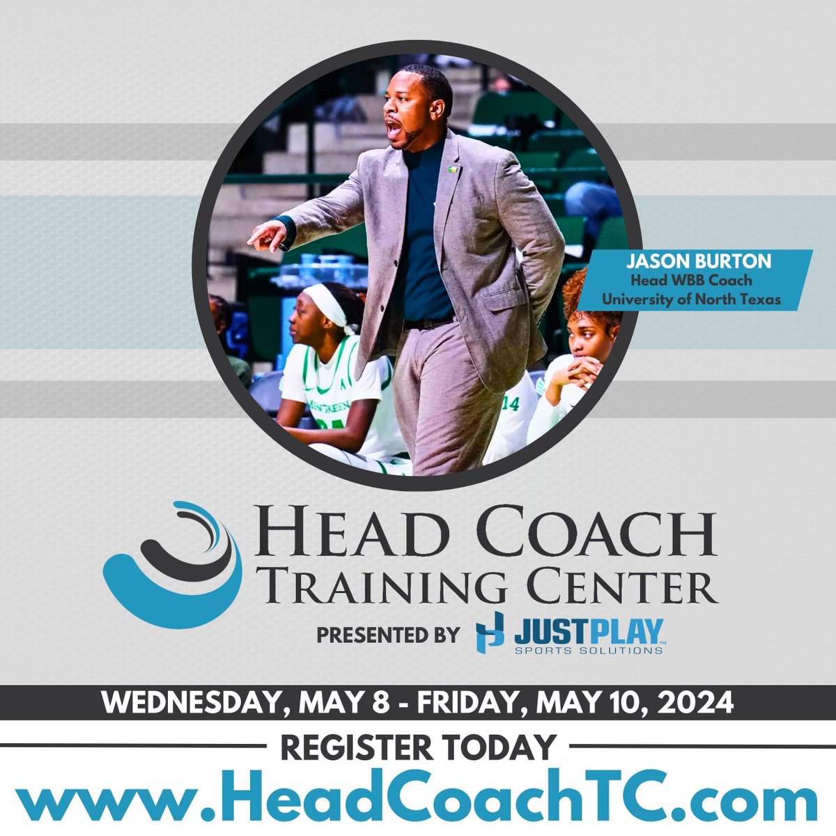 Don’t miss out on learning from @MeanGreenWBB Head Coach @CoachJBurton at #HCTC24 & #ACTC24! Off-the-court career development for 🏀 coaches in ☀️! Register Now: buff.ly/3u74PQh