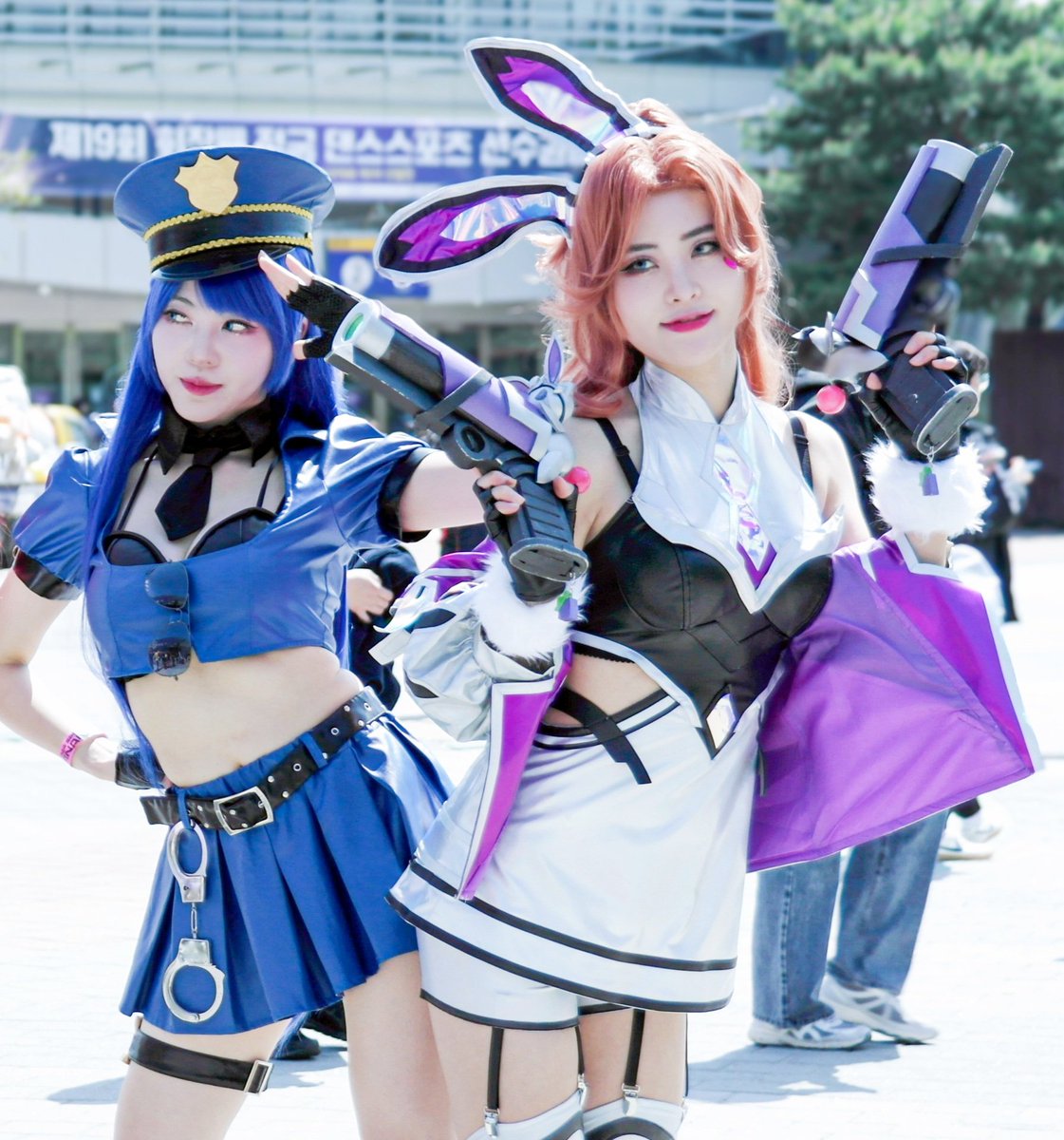 2024.04.13📷 LCK SPRING Lower Bracket Finals Battle Bunny Miss Fortune | 전투토끼 미스포츈 Cosplayer :: @vana_0122 #LCK #leagueoflegendscosplay