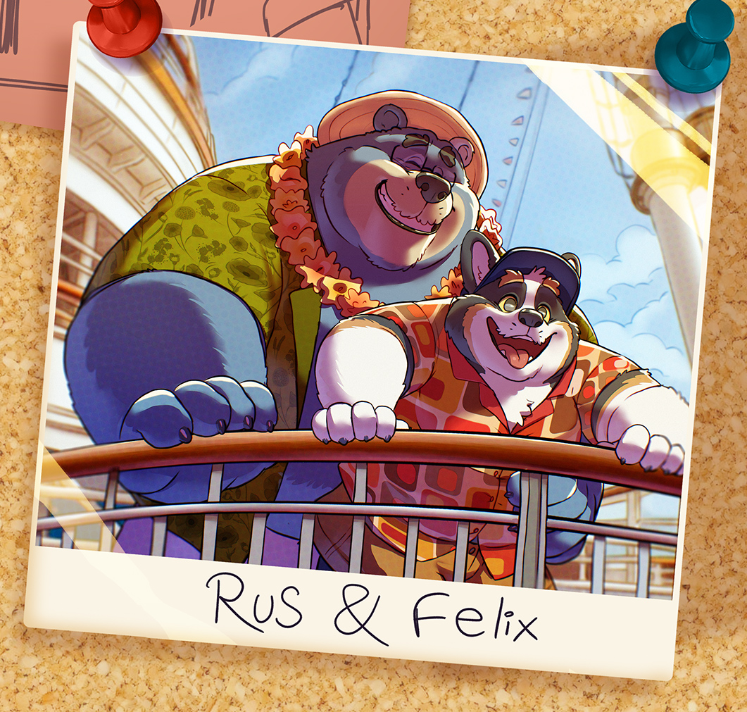 🌞SPRING BREAK!🌊- Dawww it's Rus and Felix!