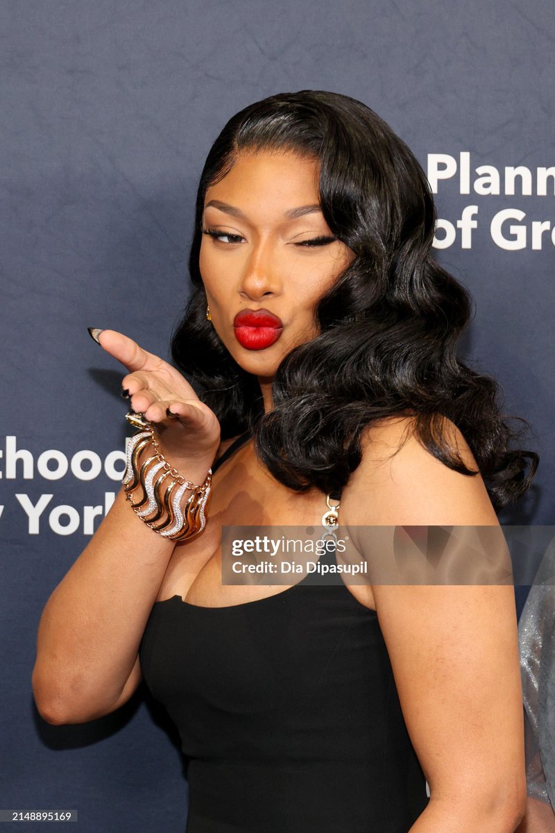 Megan Thee Stallion at Planned Parenthood Of Greater New York Spring into Action Gala.