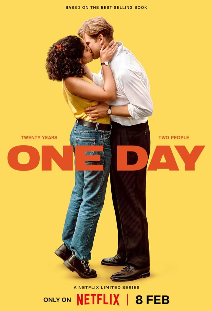 Jen and I just finished watching One Day on Netflix, cried and now feel like crap. #oneday