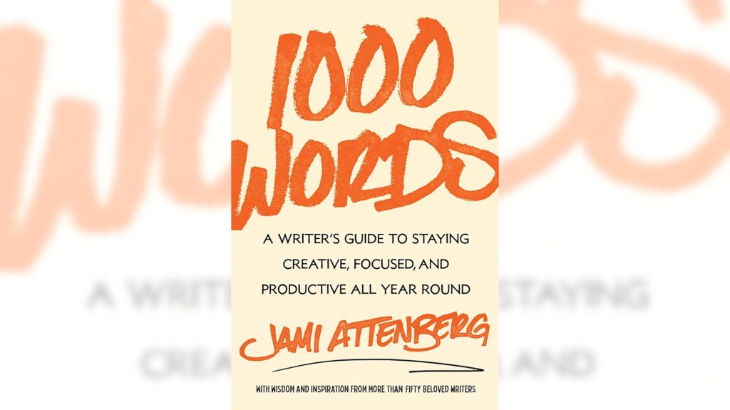 Jami Attenberg on her book ‘1000 Words: A Writer’s Guide to Staying Creative, Focused, and Productive All Year Round’ trib.al/U7lt8nW