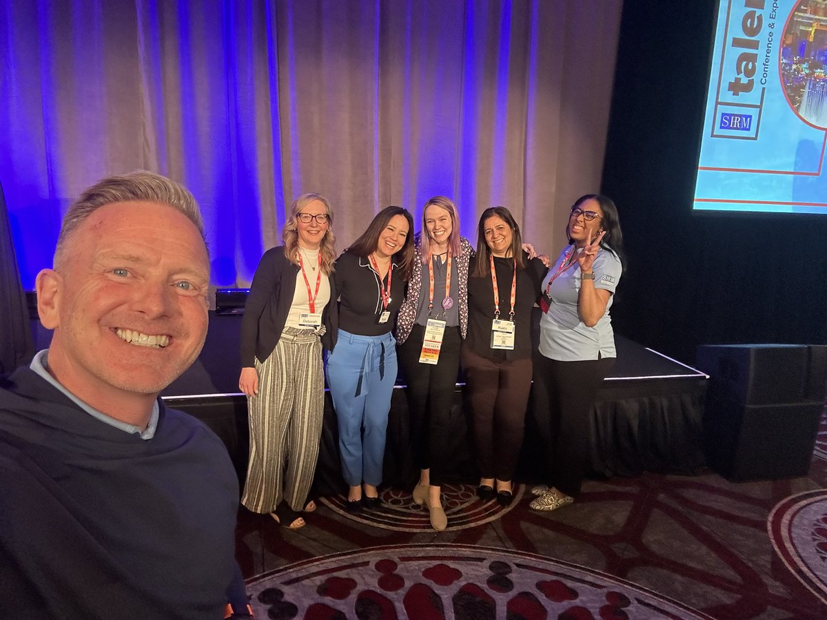 Wrapping Day 2 of #SHRMTalent with <a href="/_strclaire/">Claire Stroh, MBA, PHR, SHRM-CP (She/Her)</a> and <a href="/TimSackett/">Tim Sackett SCP,SPHR</a> 🎉🎉🎉