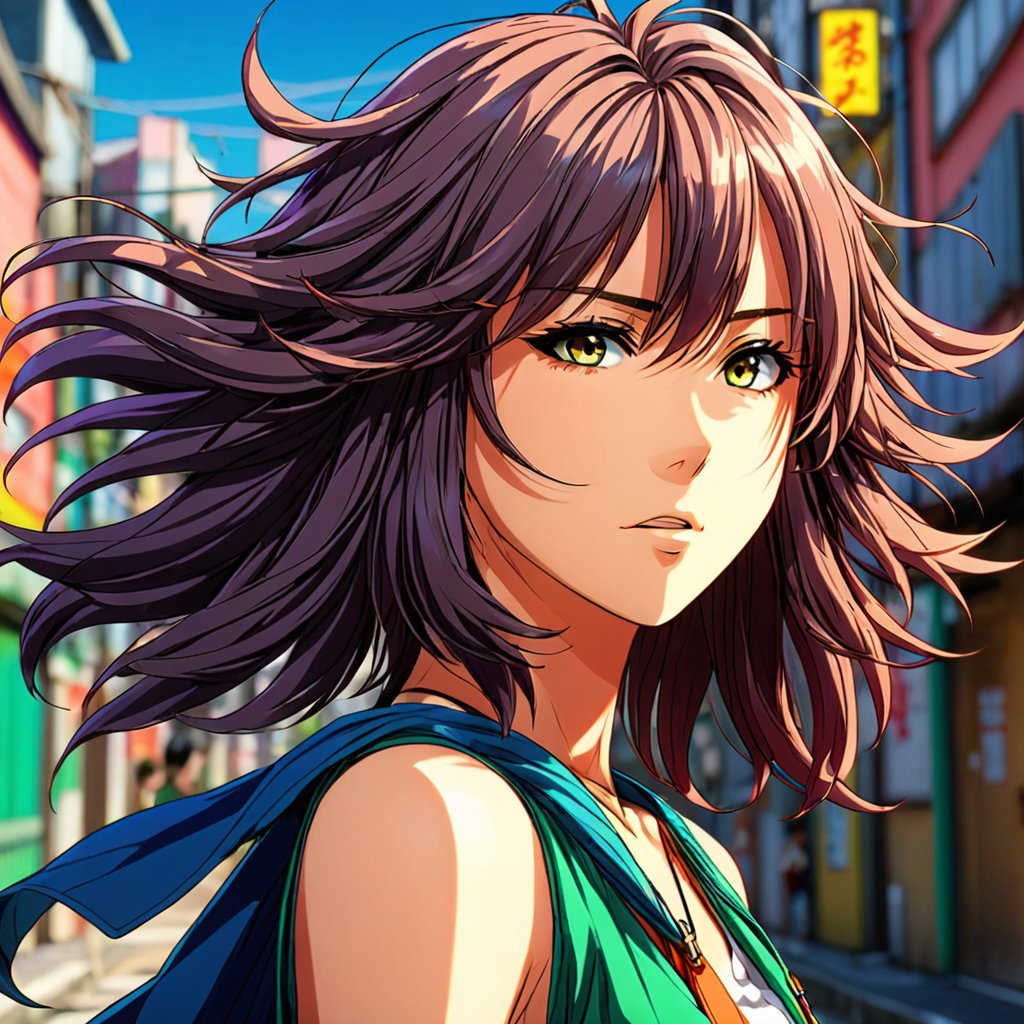 0Naaoomy0's tweet photo. ました。しかし、そのキャラクターの影には、髪の毛が長い姿が映り込んでいたのです！

アニメーターはそれを修正するのを忘れていましたが、ファンはすぐにその間違いに気づきました。そして、そのキャラクターは「影長髪（シャドーロング）」というニックネームで呼ばれるようになり、アニメファンの間で永遠に語り継がれることになりました。