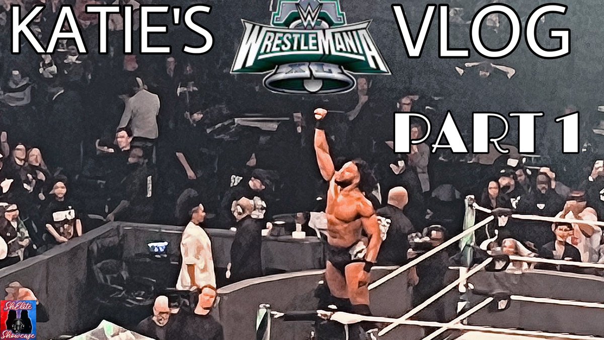 Part 1 of my #WrestleMania Vlog is FINALLY up! 40 mins of rambling, Smackdown, Hall Of Fame, Stand & Deliver and a smidge more! Please enjoy and Part 2 (hopefully) will be up tomorrow! 💚