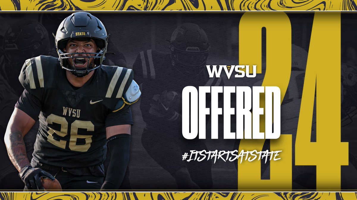 West Virginia State Offered!!