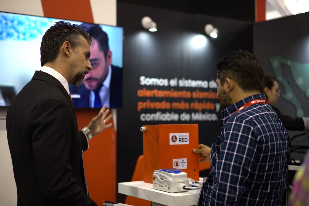 ¡Únete a nosotros en #ExpoSeguridad, la feria de seguridad más destacada de México! En #SkyAlert, estamos entusiasmados de presentar nuestra tecnología e innovación en sistemas de alerta temprana para sismos y otras amenazas naturales. Este evento es fundamental para fortalecer