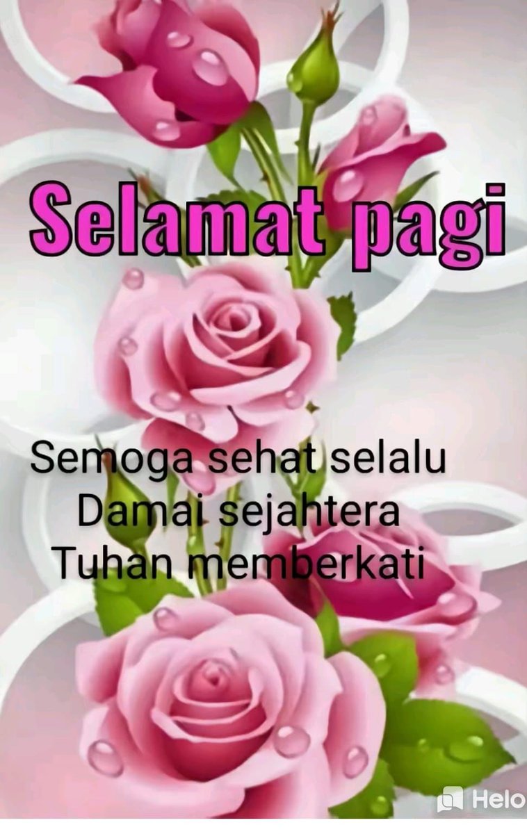 Selamat pagi Indonesia.
Hiduplah menurut kehendak Tuhan, walau kadang hal itu sangat berat untuk dilakukan.

Selamat beraktifitas, salam sehat untuk sobatku semuanya.