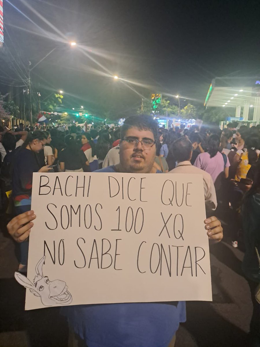 EstherRoa_'s tweet photo. Dedicado al arrogante senador @bachinunezpy !
Señores legisladores; NUNCA SUBESTIMEN A SUS MANDANTES! EL PUEBLO! https://t.co/QbgoMdnq5j