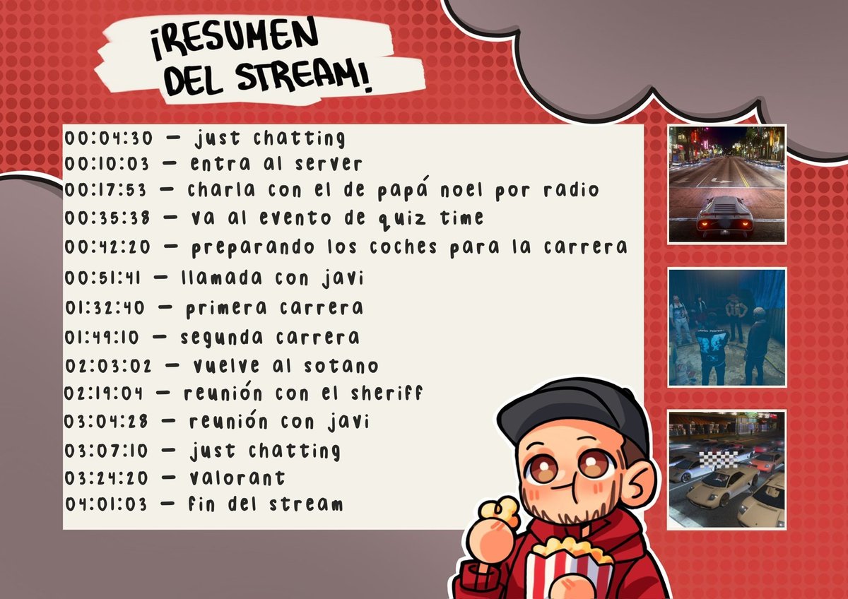 ⏰️| ¡Resumen del stream 16/04!