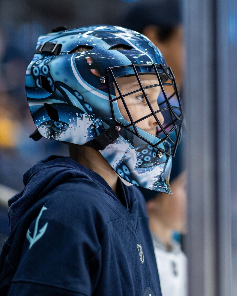 Future NHL goaltender. 🥹