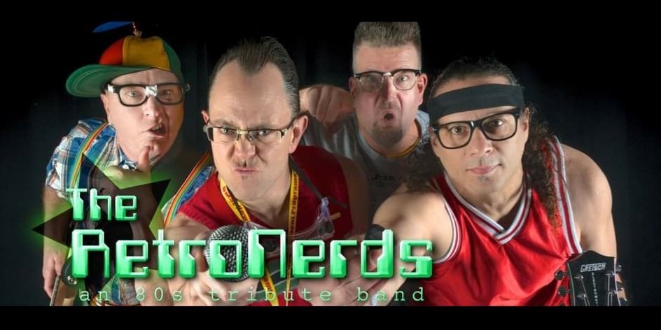 TheRetroNerds's tweet photo. Quincy, IL-RETRONERDS! Ultimate Dance Party 80s Band! From St. Louis return to calftown! Let’s pack in and welcome them back for their revenge!
It’s may the fourth weekend. 🎉 SATURDAY NIGHT FUN!
Retronerds rock from 7-11pm!
Tix: https://t.co/cWcn6QdXKx https://t.co/Yz3uP35p3Y