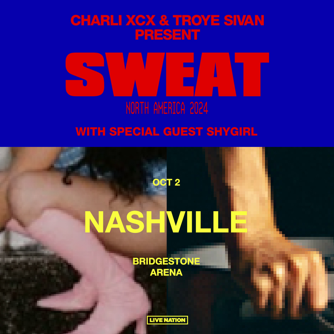 . @charli_xcx & @troyesivan PRESENT: SWEAT. With special guest Shygirl. Sign up now for presale access thru 4/25 at sweat-tour.com