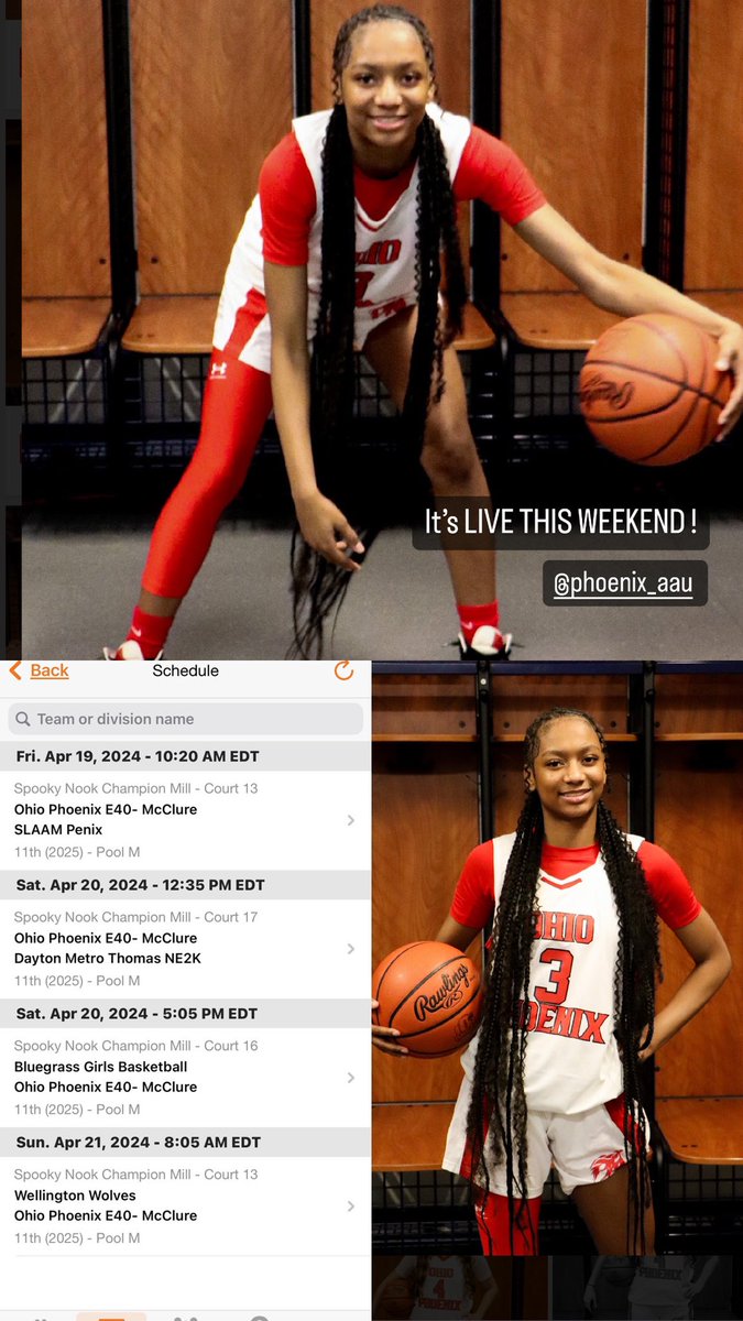 ihooppierc3's tweet photo. Catch me and my team at The Clash this weekend , it’s going to get spooky 🫢 #aau #lastgoaround @CoppinState_WBB @ToledoWBB @Detroit_WBB @CMUWBBall @MiamiOH_WBB @scstate_wbb @JAX_WBB @WSUWBasketball @ZipsWBB https://t.co/Gu81pesGKO