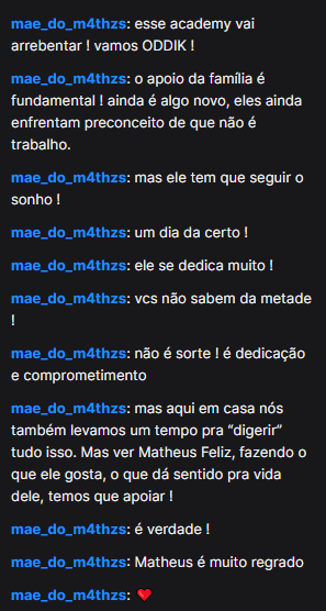 brasilstormCS's tweet image. A melhor parte de transmitir campeonatos é essa:

A família dos jogadores que sempre estão no chat apoiando e lutando junto!

Pra cima @m4thzs 💚💛
