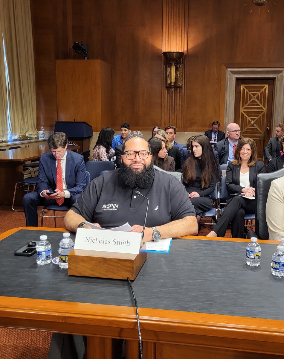 PAR was honored to watch Nick Smith, a DSP from <a href="/spin_inc/">SPIN, Inc.</a>, testify today before the US Senate Special Committee on Aging about the Long Term Care Workforce. Thank you Nick for all the work you do supporting people with ID/A and for advocating so well! aging.senate.gov/hearings/the-l…