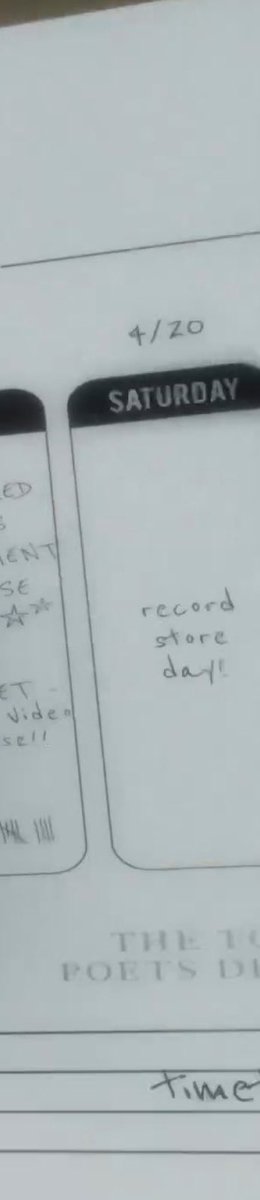 angbtdseven's tweet photo. this was on midnights calendar and nothing happened, i think she rlly just wants us to support local stores!!! https://t.co/gYmTdVFX1H