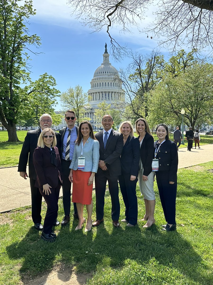 jesseburgess's tweet photo. Great day with @virginia_acs surgeons at #ACSLAS24 advocating for our patients in DC!  @AmCollSurgeons https://t.co/61j6hZ7npb