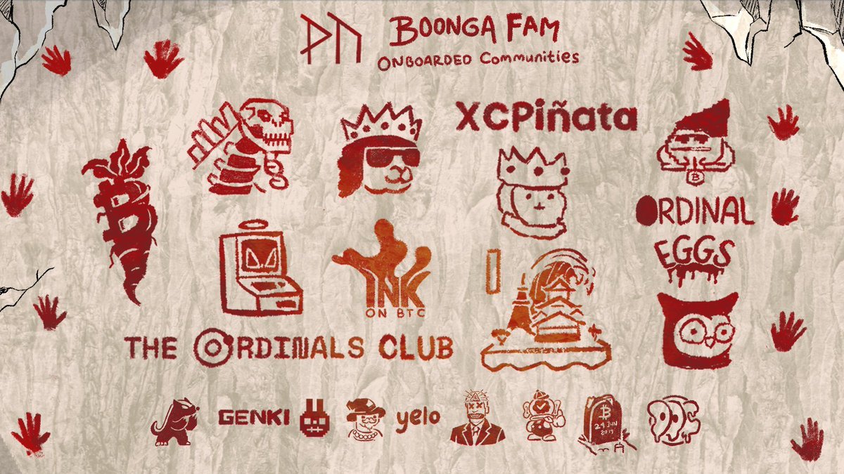 A Pre-rune NFT focus on rewards historic ordinals collection! Welcome to BOONGA FAM❤️‍🔥

🎁8 FCFS spots #Giveaway 🎁

Follow
<a href="/Tetphilosopher/">Tet</a> 
<a href="/OrdinalsJapan/">Ordinals Japan🟧</a> 
@PrimalNomadBTC ←Noti's On

Comment+RT+LIKE this tweet x.com/PrimalNomadBTC…

 24 hours!