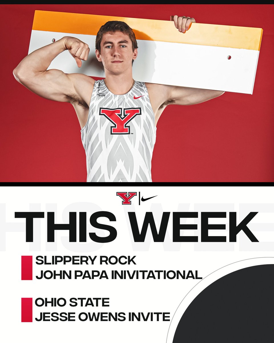 We will be in action on Thursday at Slippery Rock and travel to Ohio State this Friday and Saturday!

#GoGuins 🐧 // #FlyWithTheY 🤘